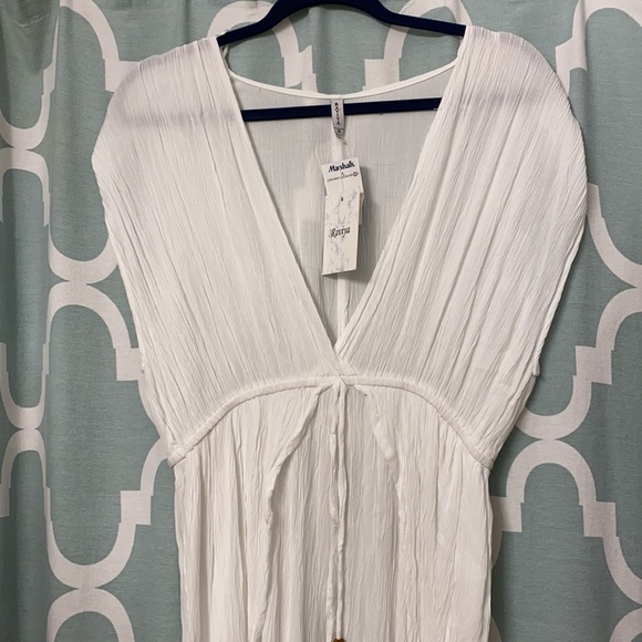 Raviya White Maxi Dress Coverup - Picture 6 of 6
